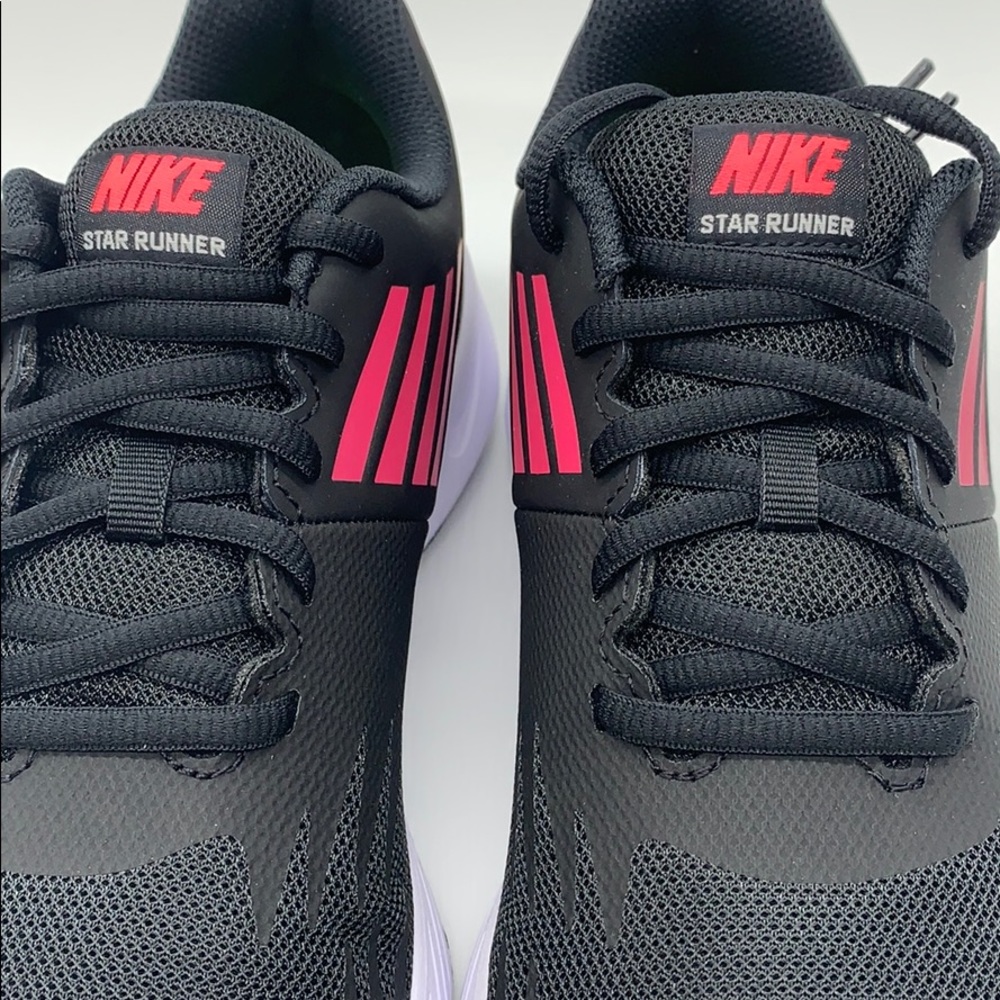 NIKE STAR RUNNER (GS) black/metallic-silver - Picture 12 of 16